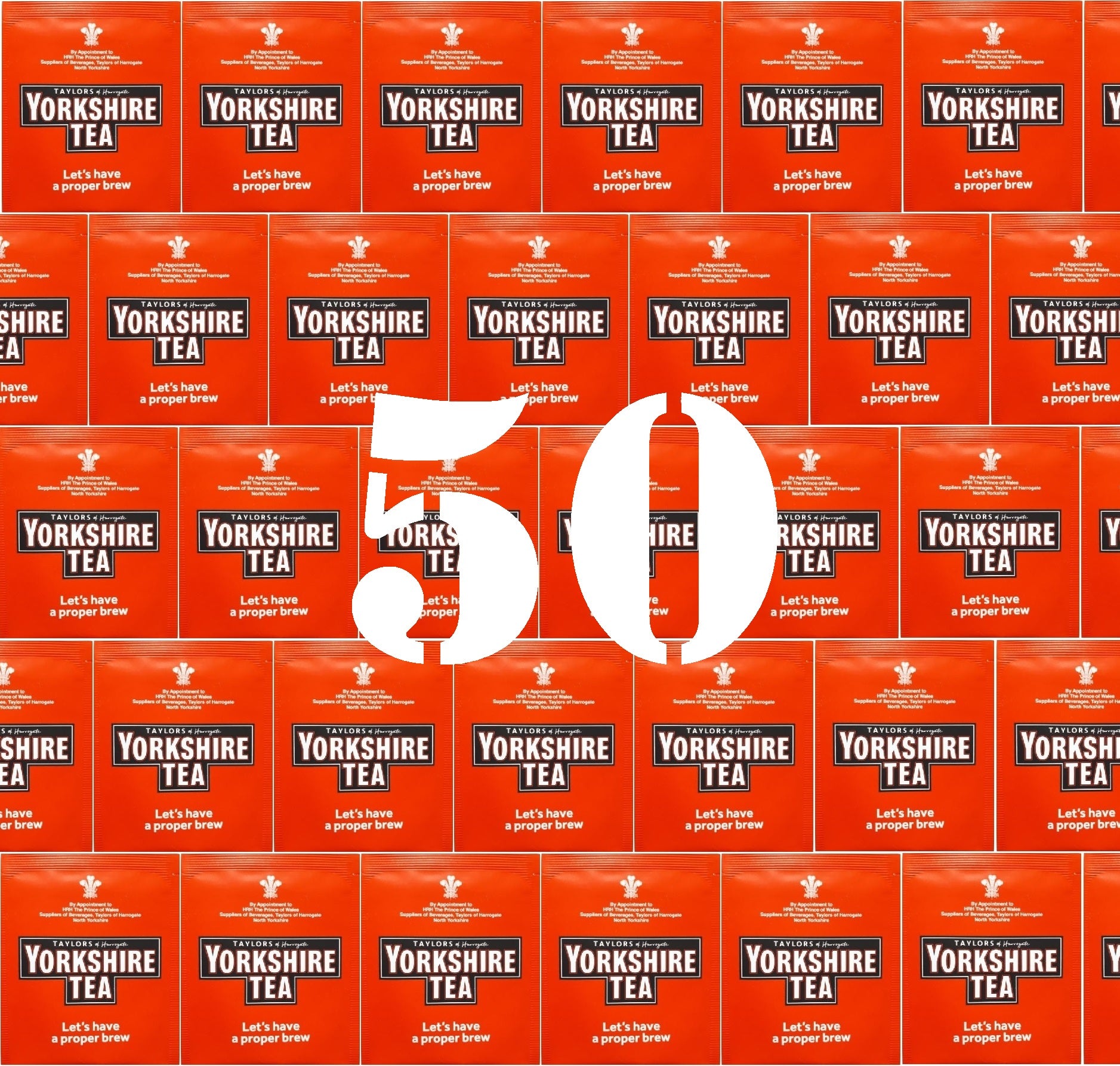 Yorkshire Tea Individually Wrapped One Cup Tea Bags