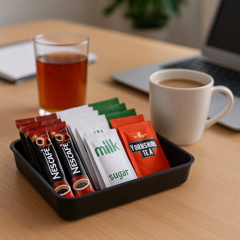 Office & Hotel Tea Coffee Sachet Set – Regular, Luxury & Decaf Options