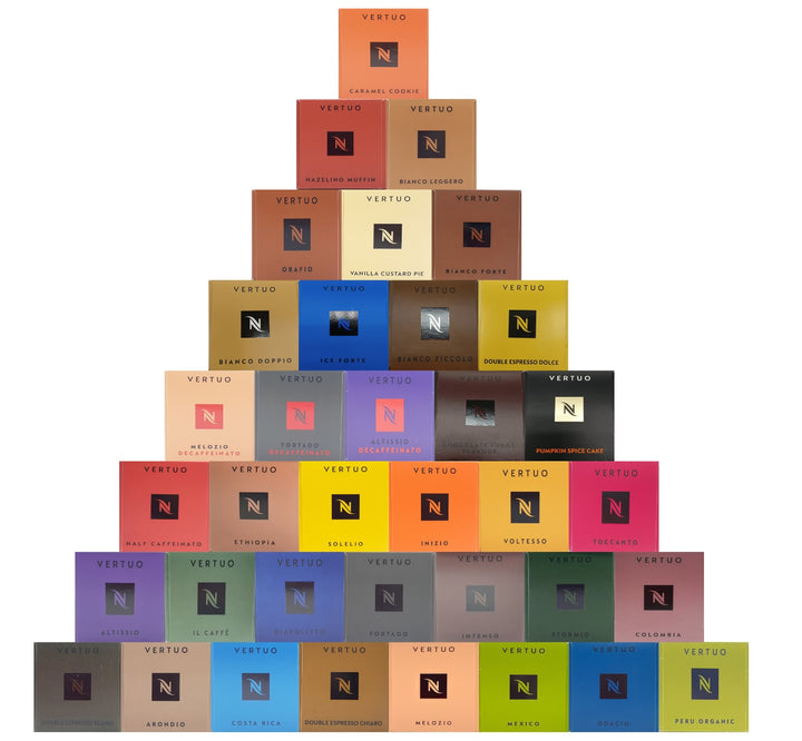 Genuine Nespresso Vertuo Coffee Capsules – Popular Blends & Cup Sizes (UK)