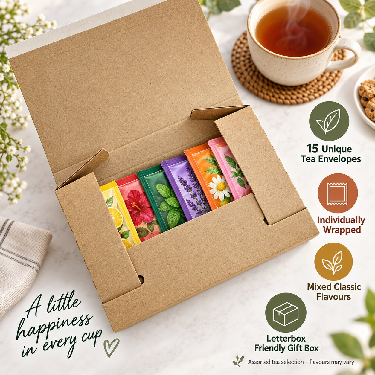 Halloween Tea Gift Box – 15 Unique Teas | Letterbox Gift