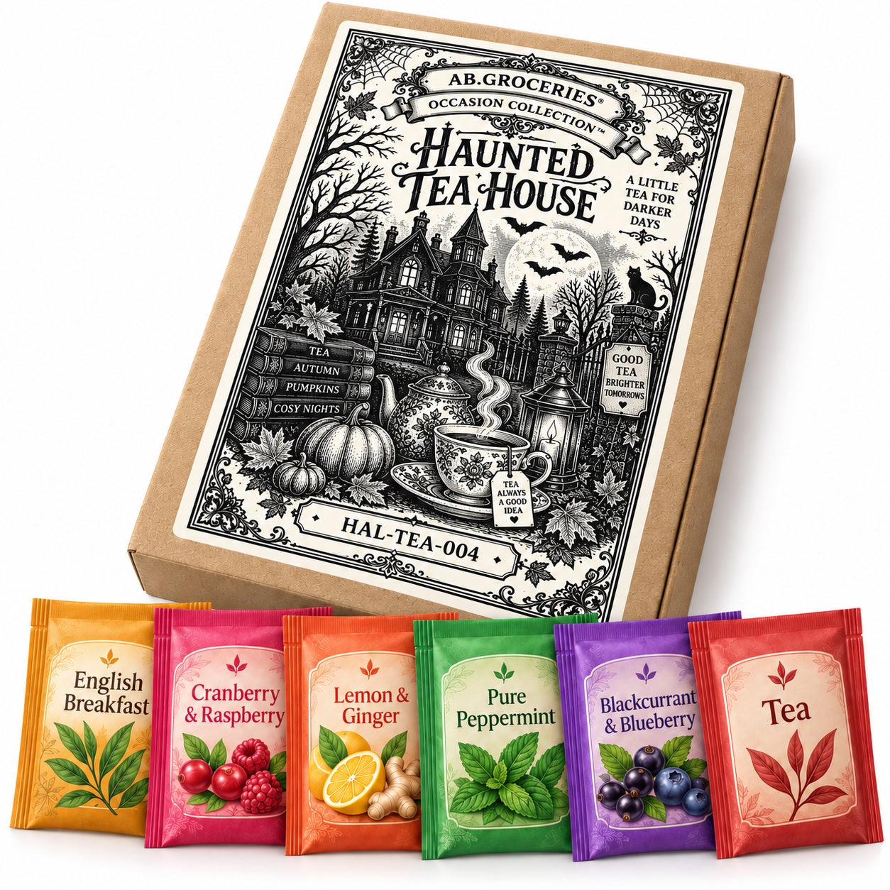 Halloween Tea Gift Box – 15 Unique Teas | Letterbox Gift