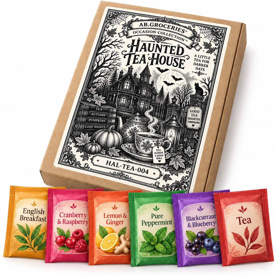 Halloween Tea Gift Box – 15 Unique Teas | Letterbox Gift