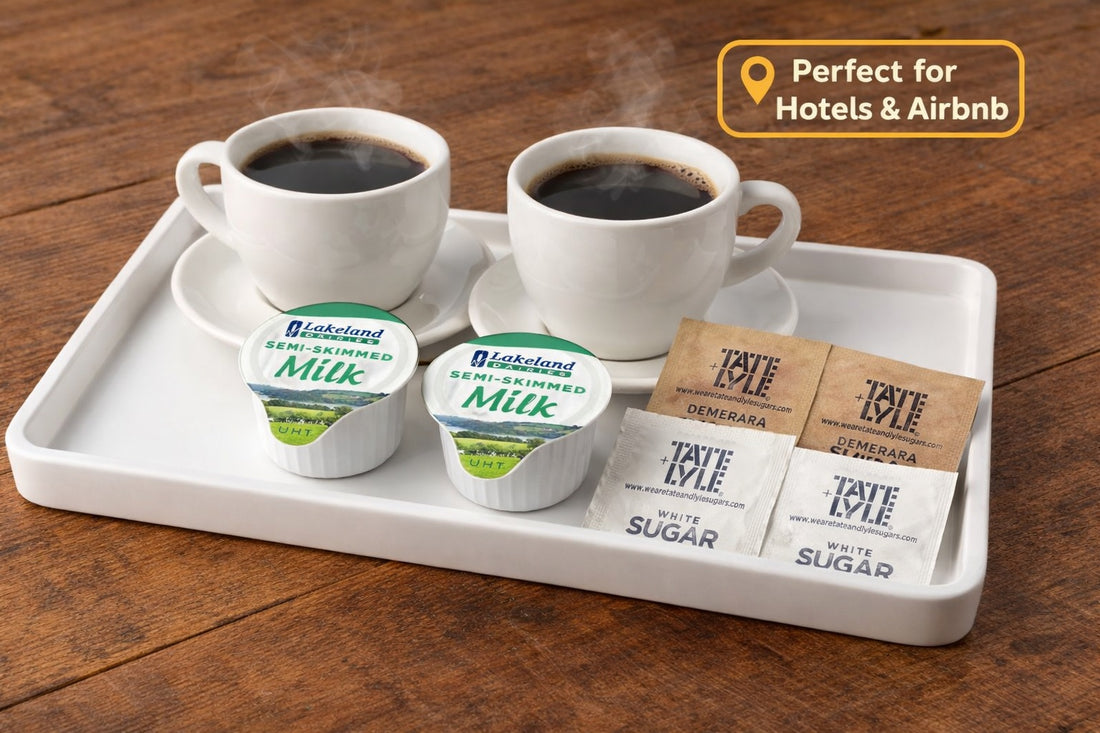 Milk Pods & Sugar Sachets Hospitality Tray Refill Pack (60 or 90 Portions)