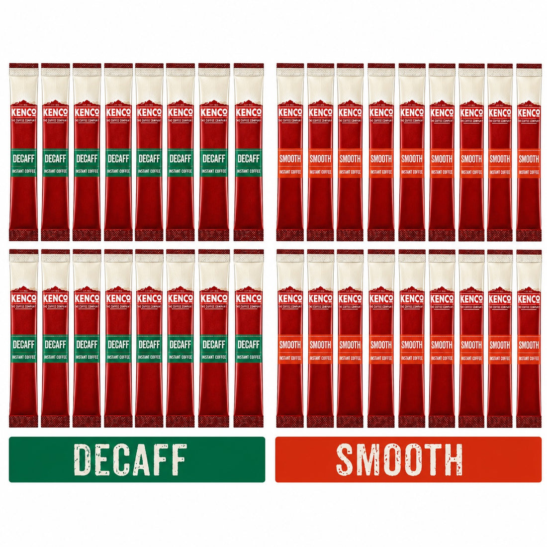 Kenco One Cup Instant Coffee Sachets – Original, Decaff & Mixed | Bulk Packs
