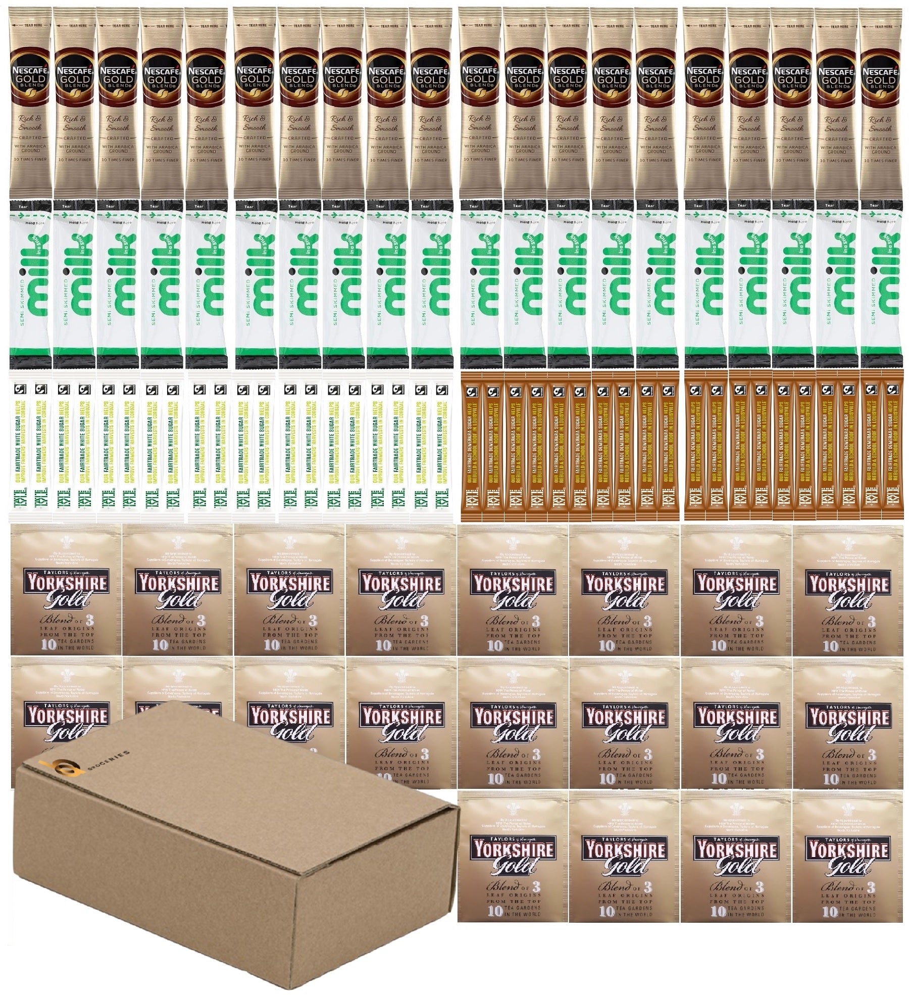 Office & Hotel Tea Coffee Sachet Set – Regular, Luxury & Decaf Options