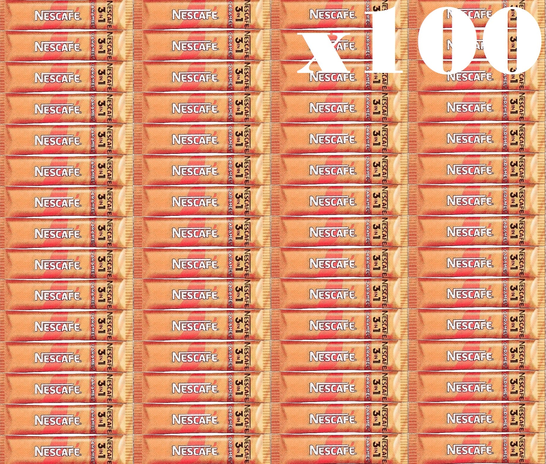 NESCAFÉ 3in1 Original Caramel Instant Coffee Sachets (Bulk Packs)