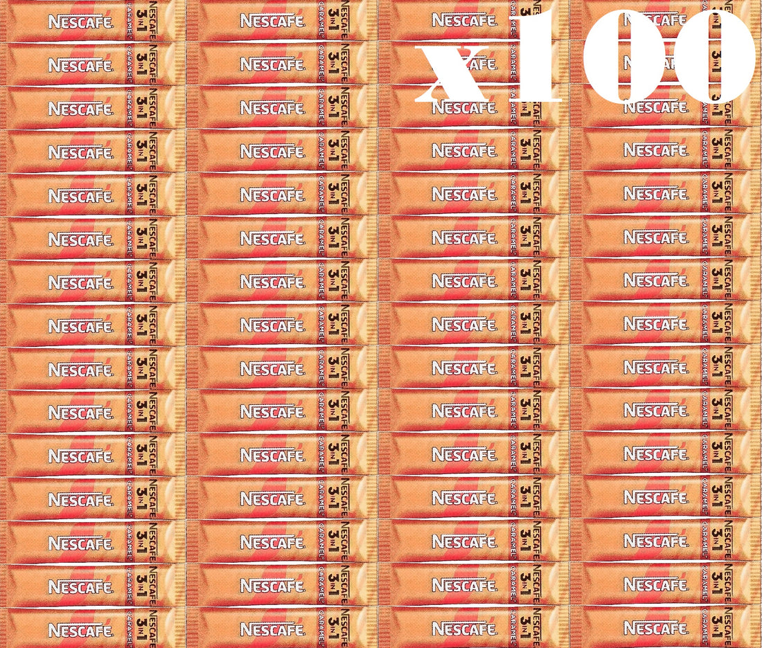 NESCAFÉ 3in1 Original Caramel Instant Coffee Sachets (Bulk Packs)