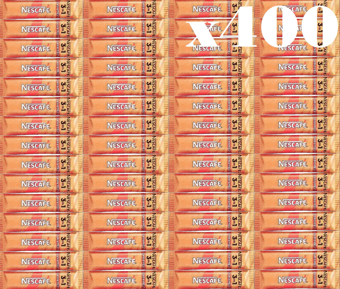 NESCAFÉ 3in1 Original Caramel Instant Coffee Sachets (Bulk Packs)