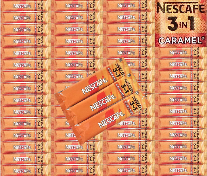 NESCAFÉ 3in1 Original Caramel Instant Coffee Sachets (Bulk Packs)