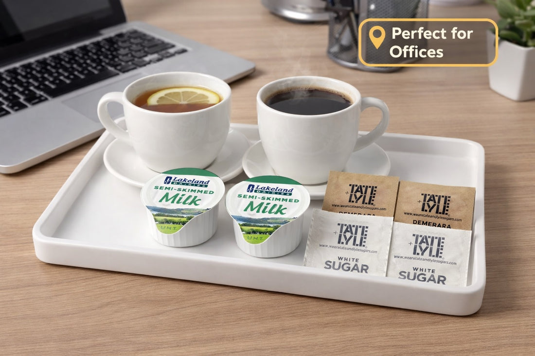 Milk Pods & Sugar Sachets Hospitality Tray Refill Pack (60 or 90 Portions)