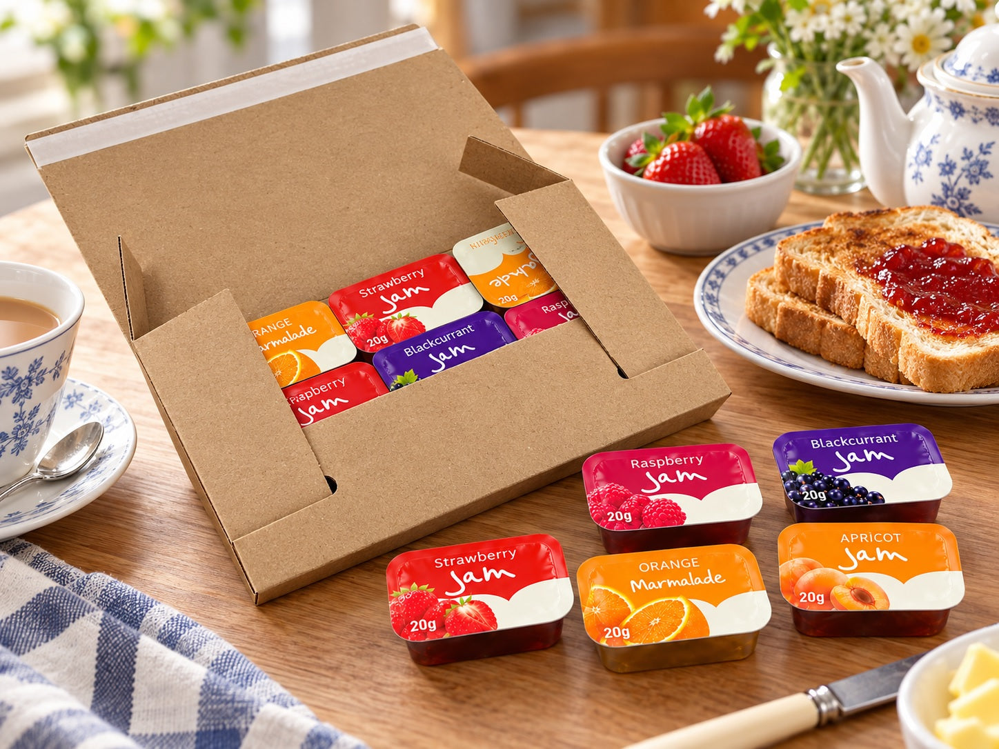 Halloween Jam Gift Box – 9 Mini Jams & Marmalade Portions