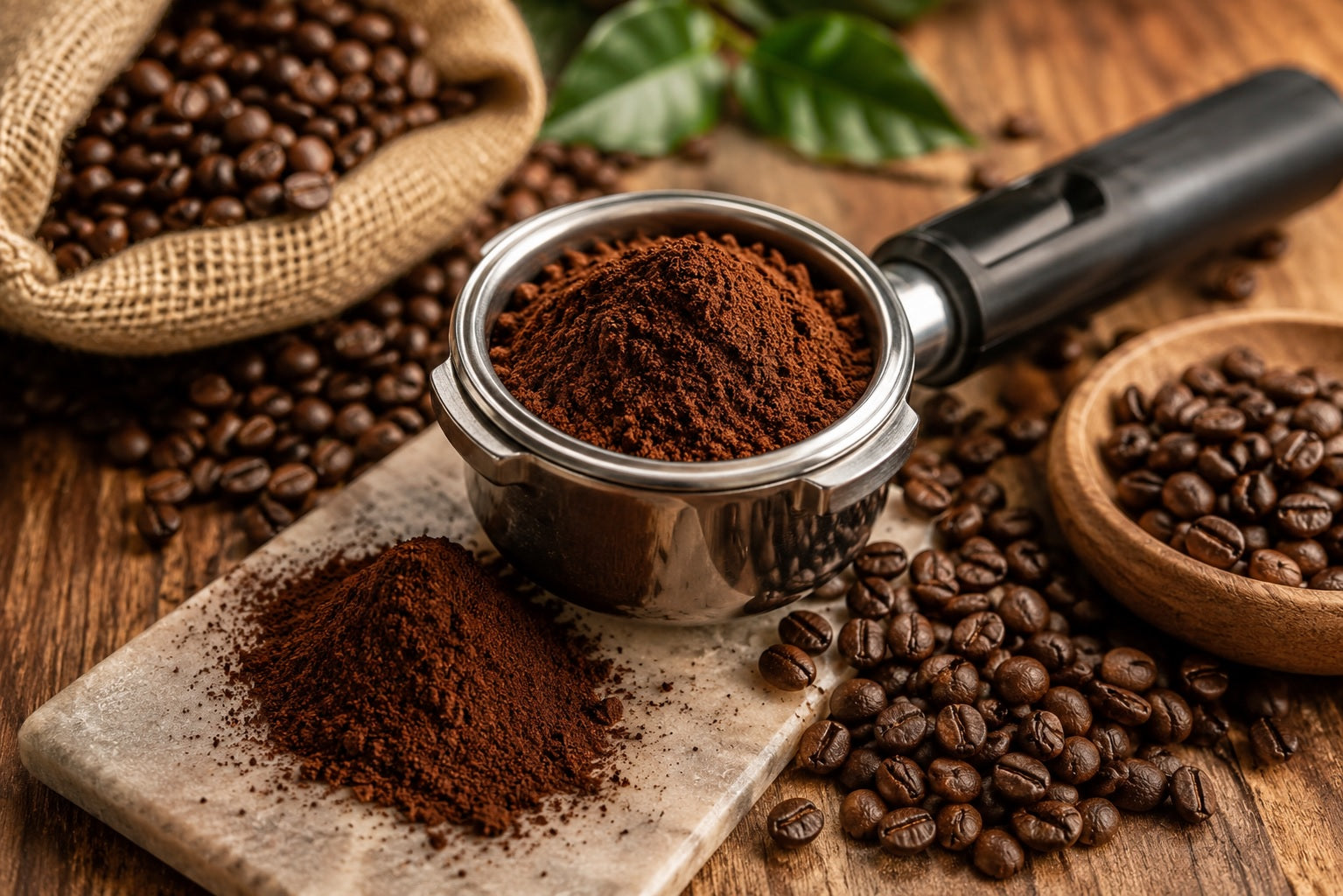 Premium 100% Arabica Ground Coffee – Medium Roast