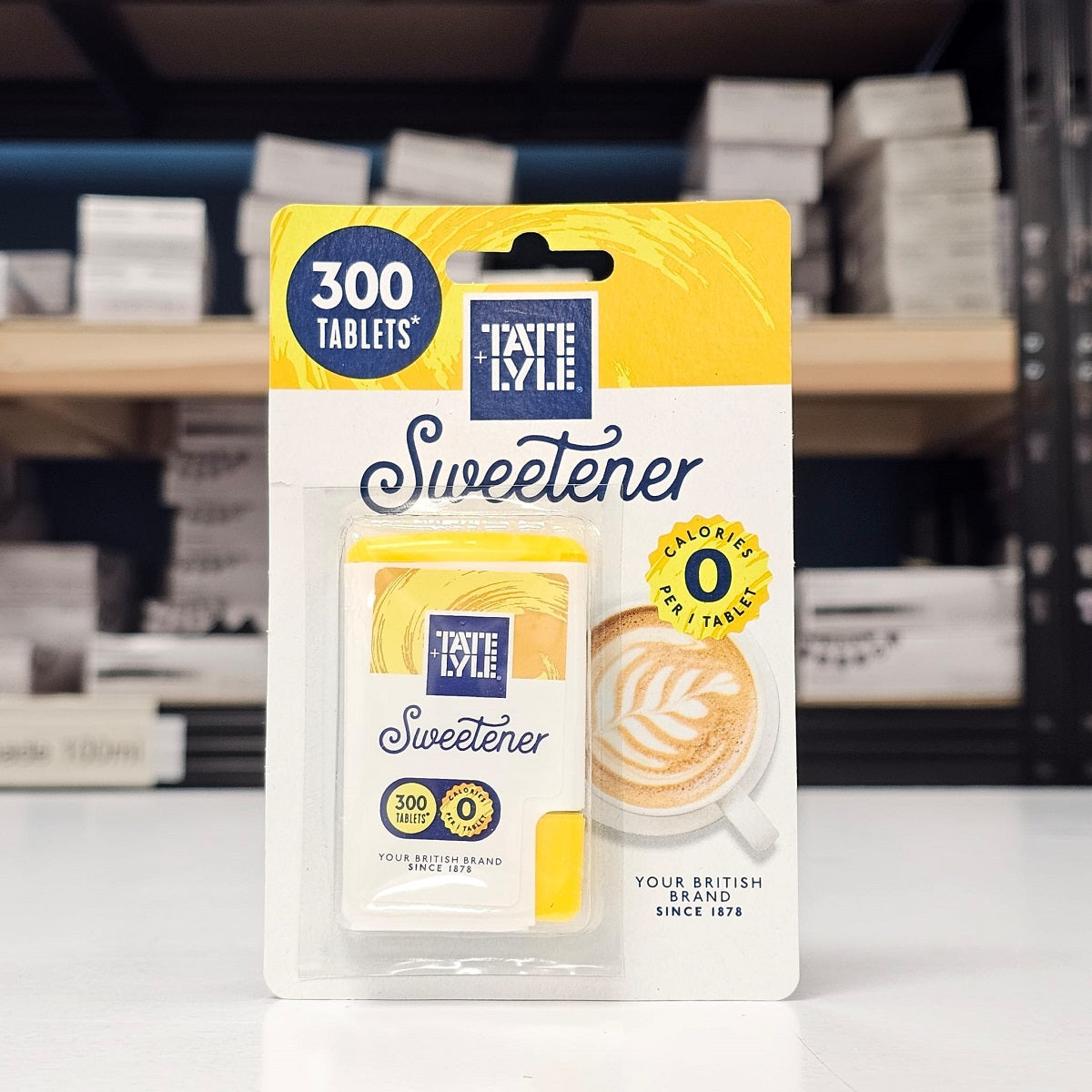 Tate & Lyle Sweetener Tablets – Zero Calorie Sucralose (300 Tablets)