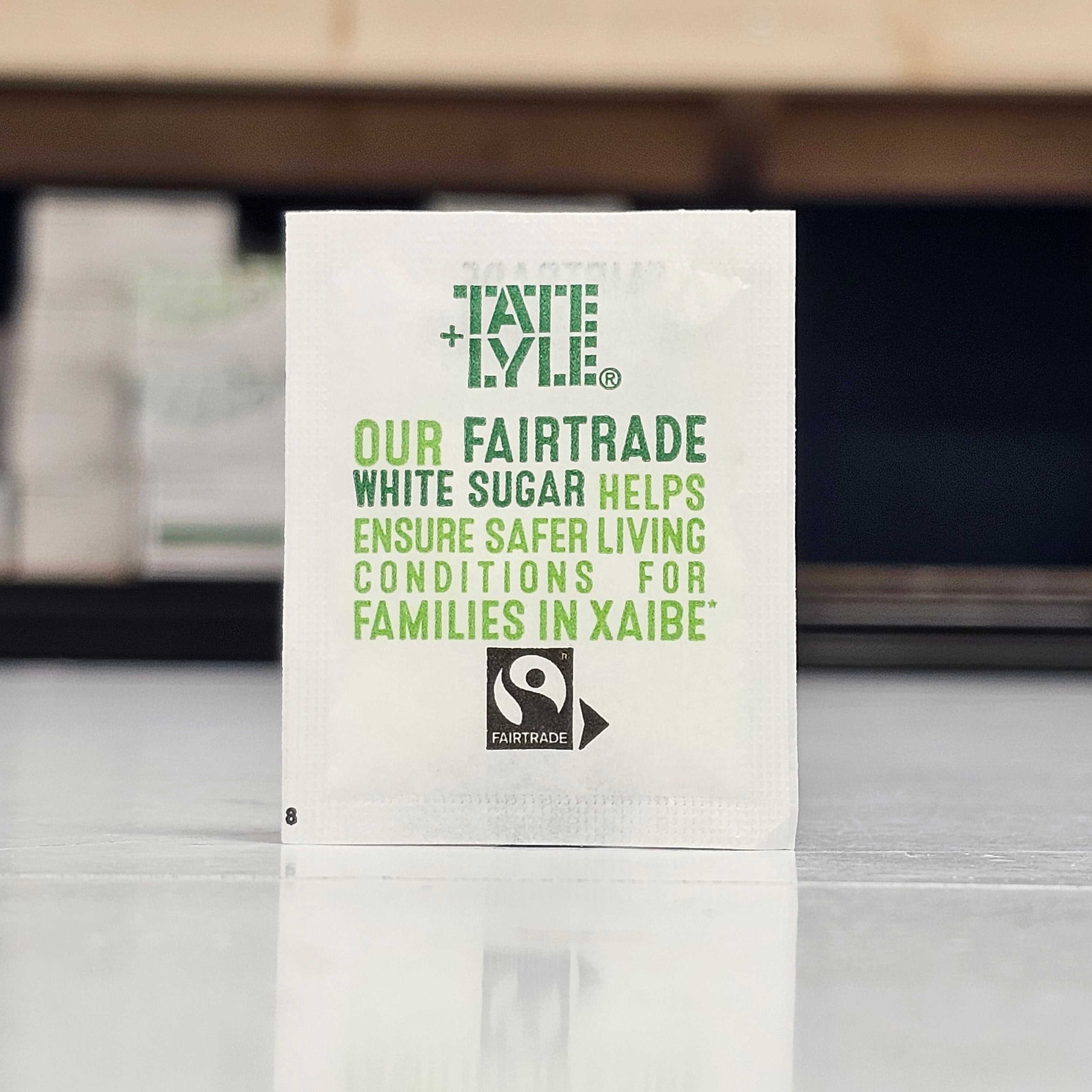 Tate & Lyle White Sugar Sachets | Fairtrade | Individually Wrapped | AB.GROCERIES