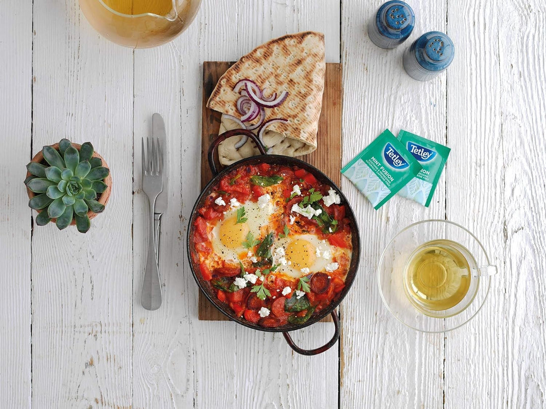 Tetley 90 Enveloped Tea Bags Variety Pack (String & Tag) – Display Box