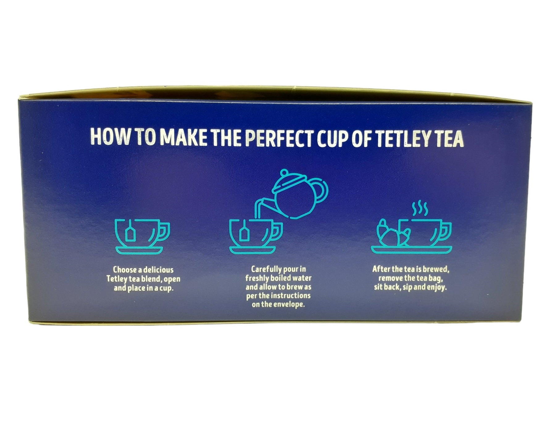 Tetley 90 Enveloped Tea Bags Variety Pack (String & Tag) – Display Box