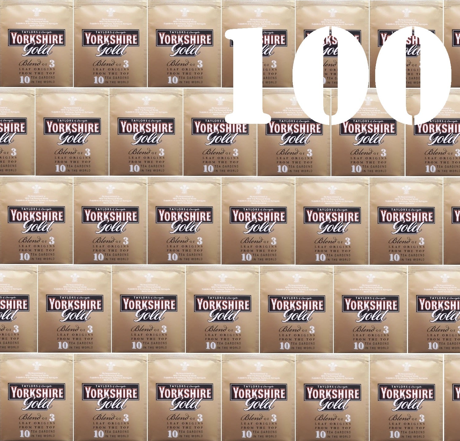 Yorkshire Gold Individually Wrapped One Cup Tea Bags