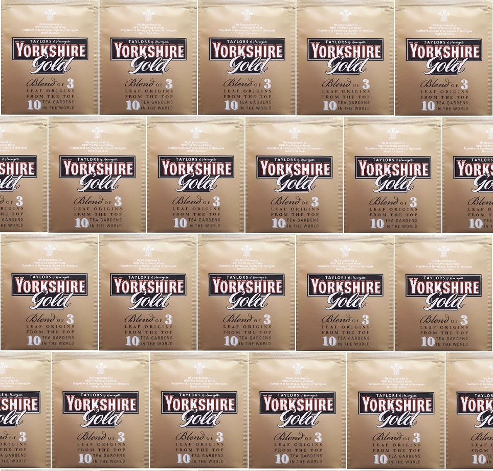 Yorkshire Gold Individually Wrapped One Cup Tea Bags