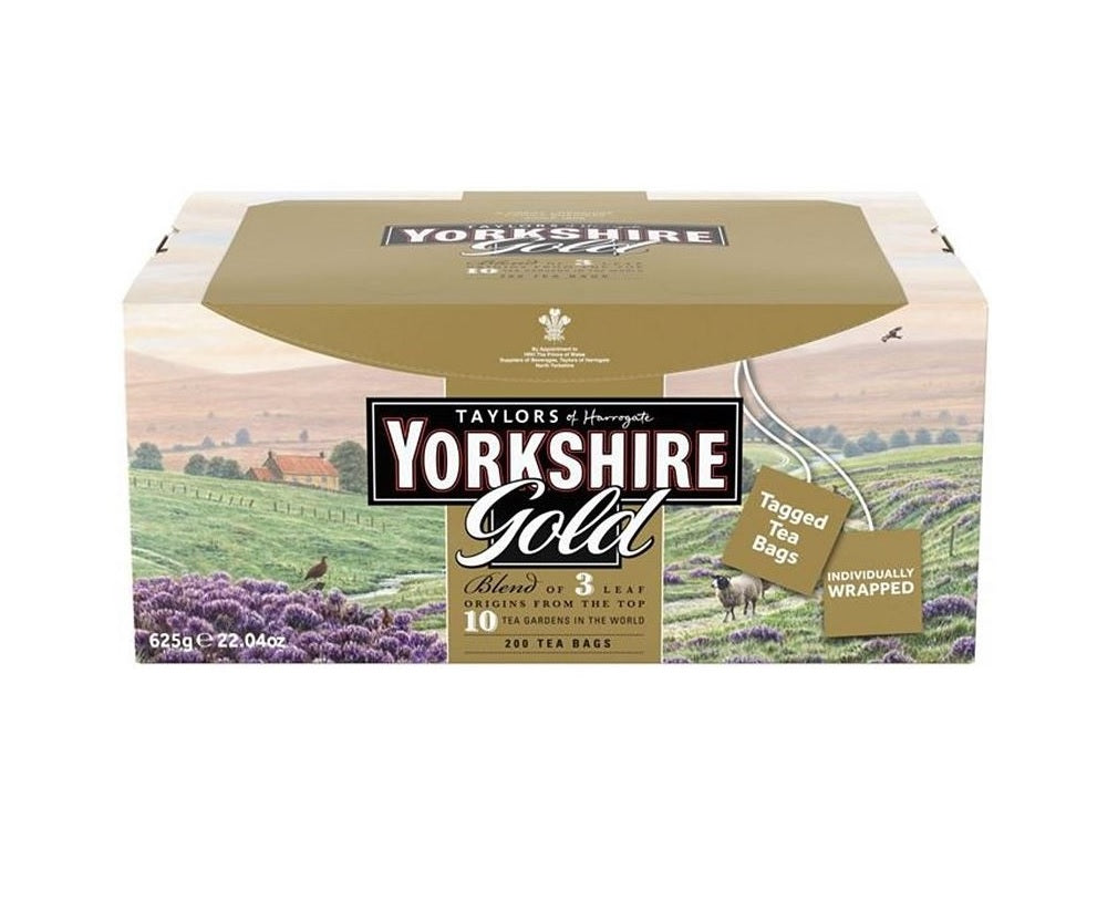 Yorkshire Gold Individually Wrapped One Cup Tea Bags
