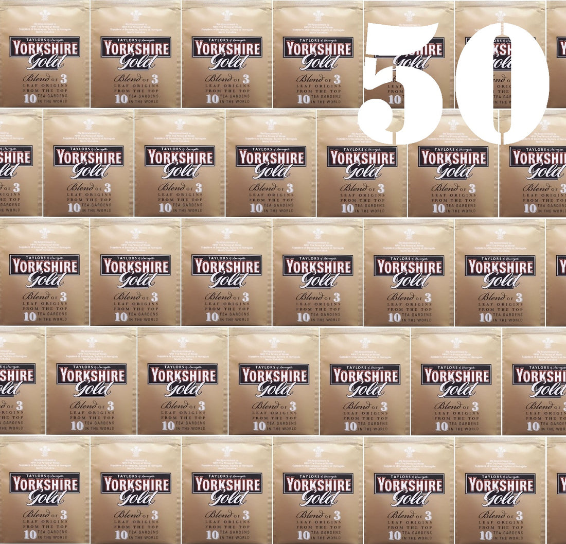 Yorkshire Gold Individually Wrapped One Cup Tea Bags