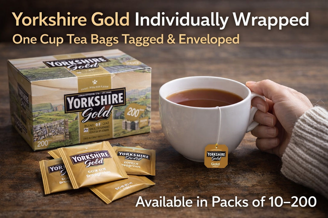 Yorkshire Gold Individually Wrapped One Cup Tea Bags