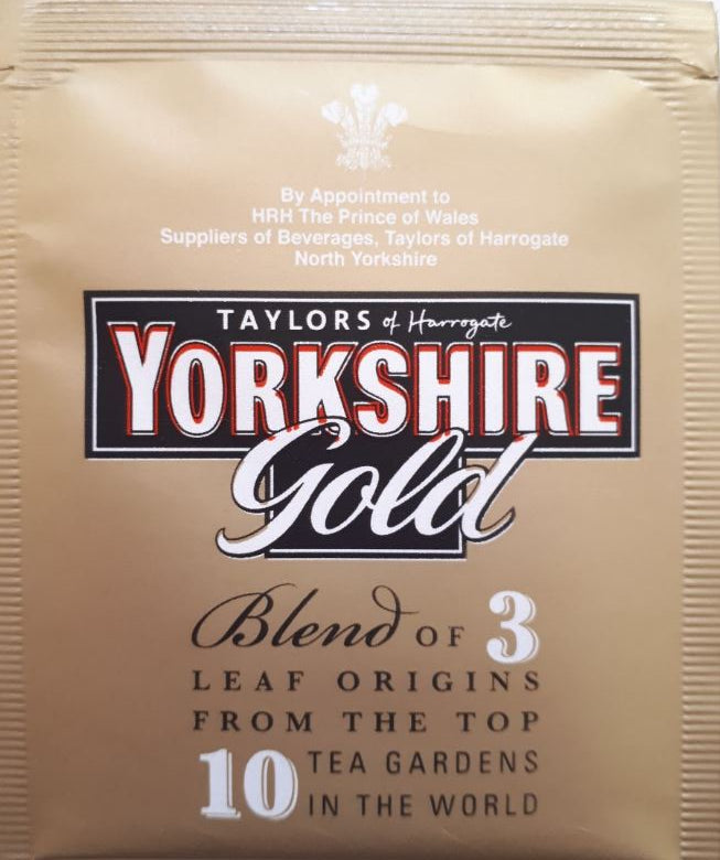 Yorkshire Gold Individually Wrapped One Cup Tea Bags