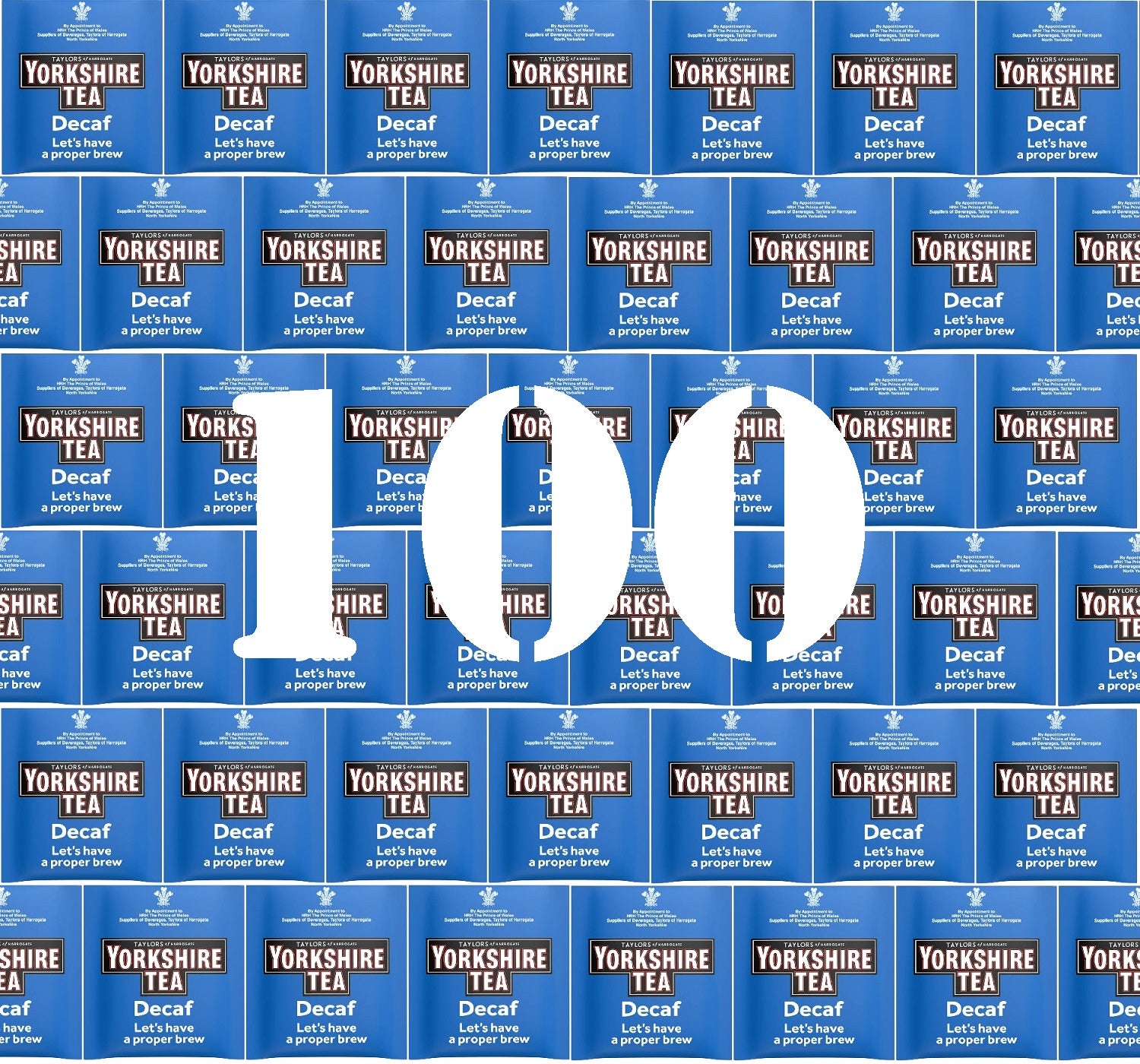 Yorkshire Tea Decaf Individually Wrapped One Cup Tea Bags