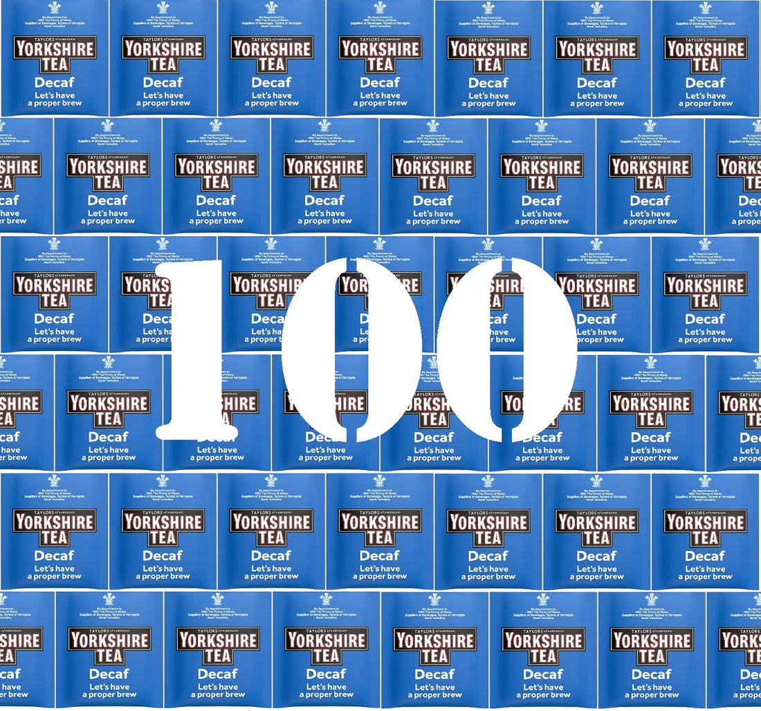 Yorkshire Tea Decaf Individually Wrapped One Cup Tea Bags