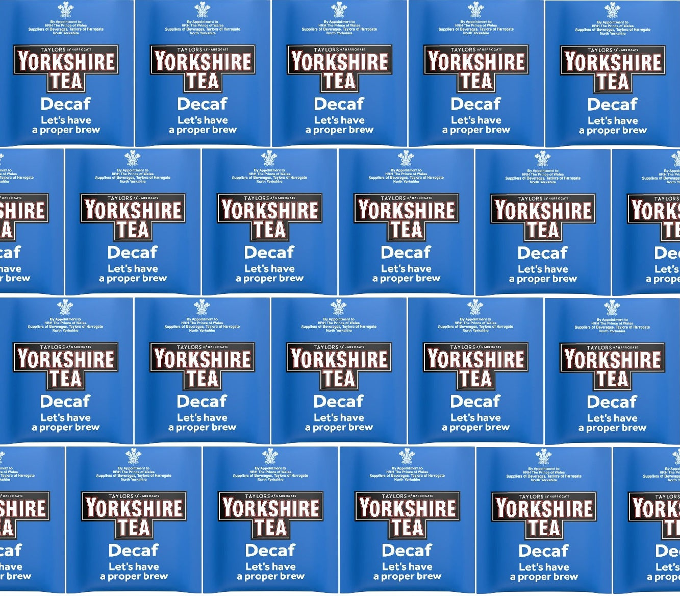 Yorkshire Tea Decaf Individually Wrapped One Cup Tea Bags