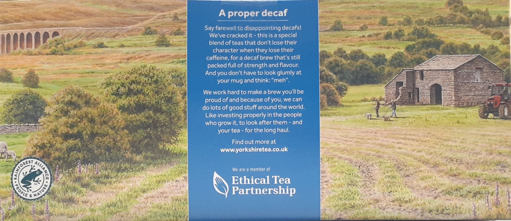 Yorkshire Tea Decaf Individually Wrapped One Cup Tea Bags
