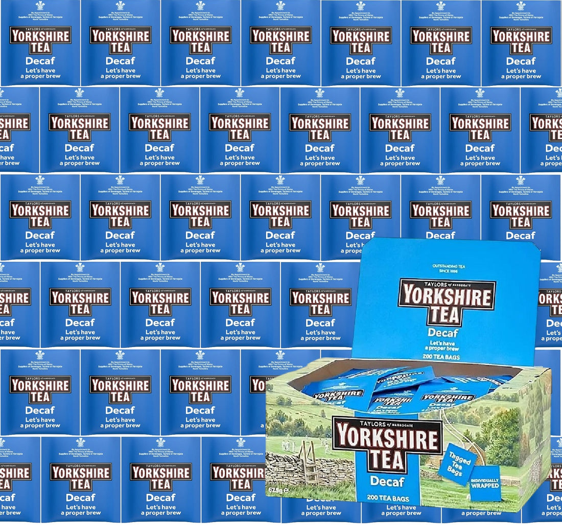 Yorkshire Tea Decaf Individually Wrapped One Cup Tea Bags