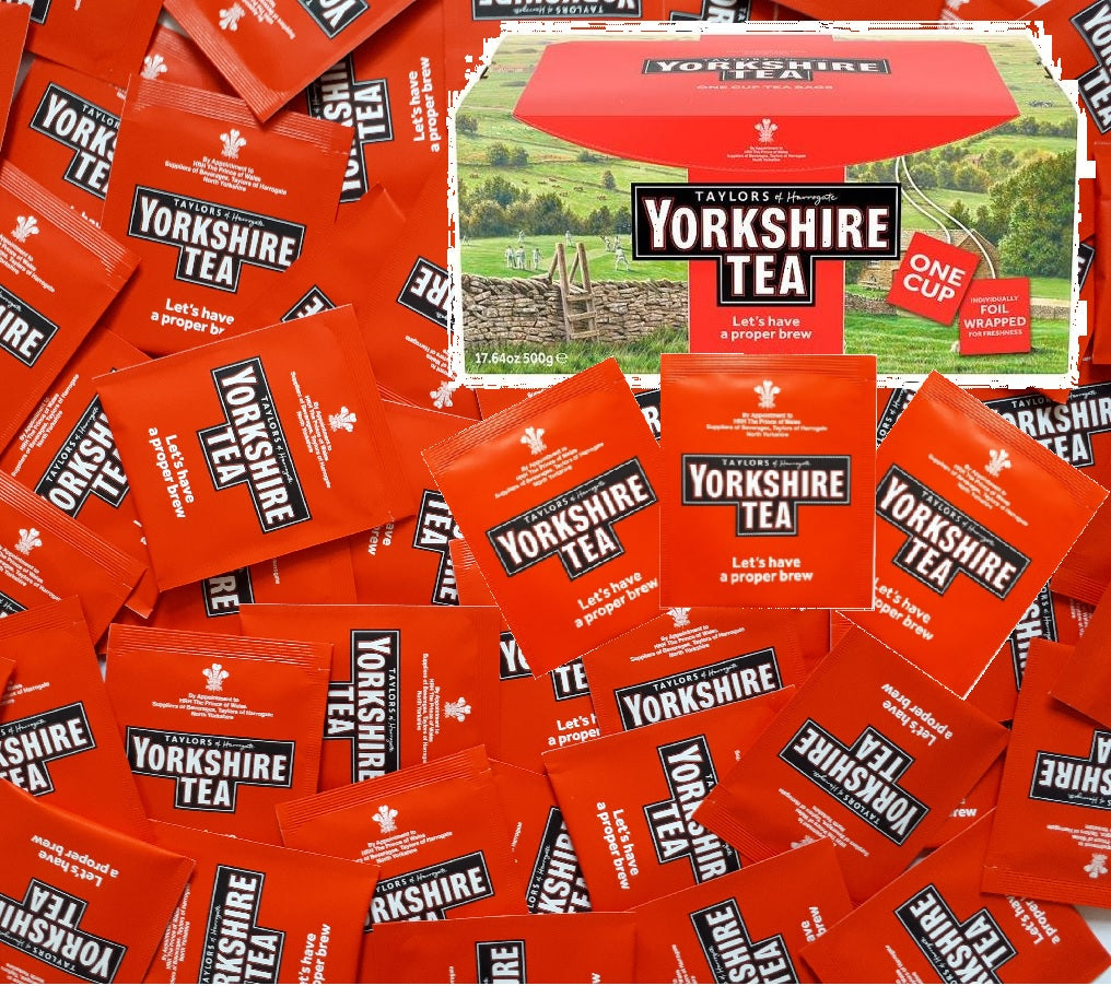 Yorkshire Tea Original Individually Wrapped One Cup Tea Bags