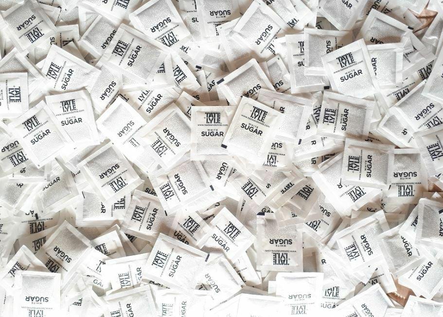 TATE & LYLE Pure Granulated Cane White and Brown Demerara Sugar Sachets - AB GROCERIES