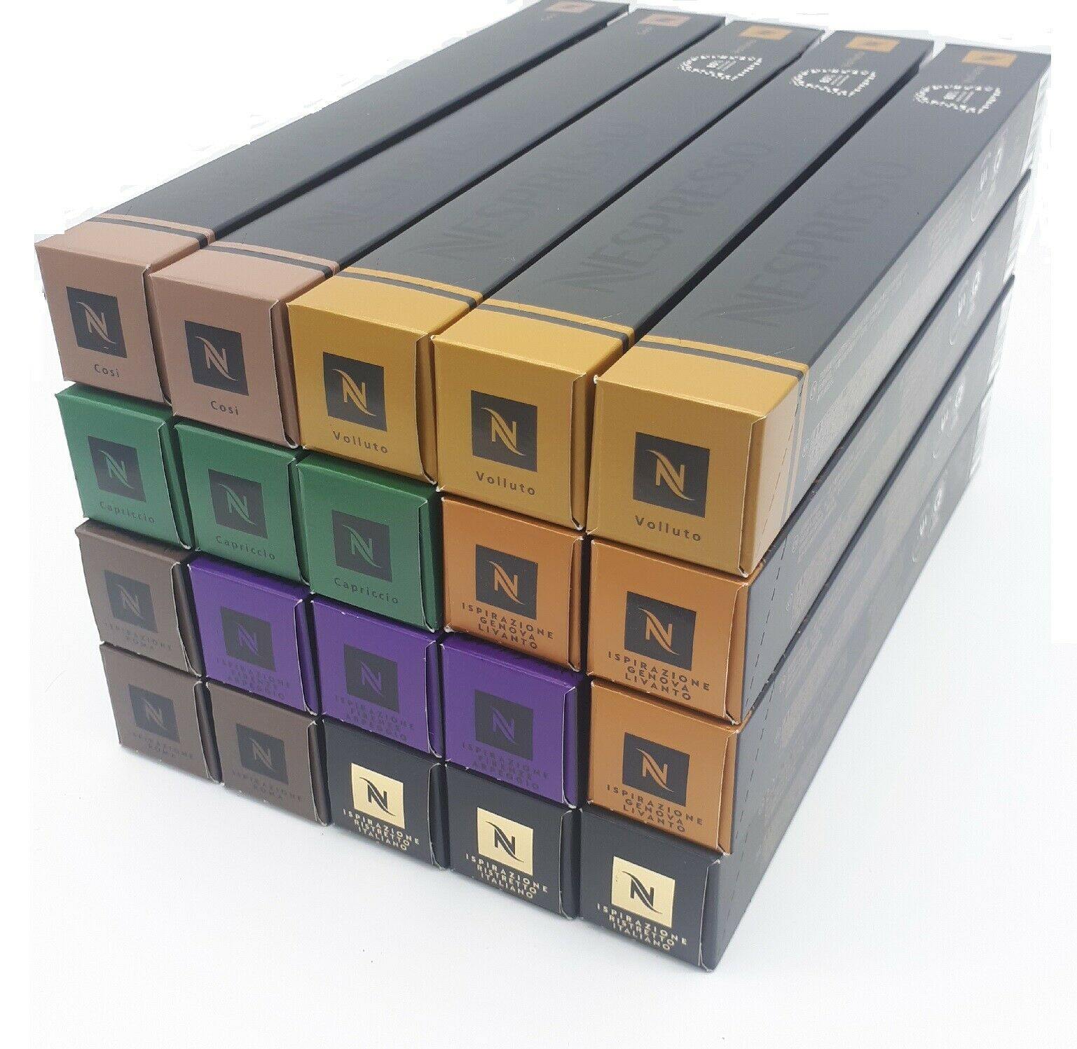 200 Nespresso Classic Original Coffee Machine Capsules Pods - AB GROCERIES