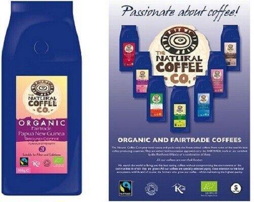 Organic Papua New Guinea Natural Coffee Fairtrade 908g - AB GROCERIES
