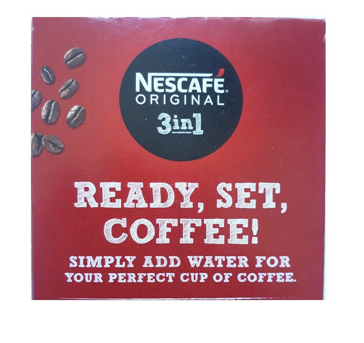 Nescafe 3in1 Original Instant Coffee Sachets - AB GROCERIES