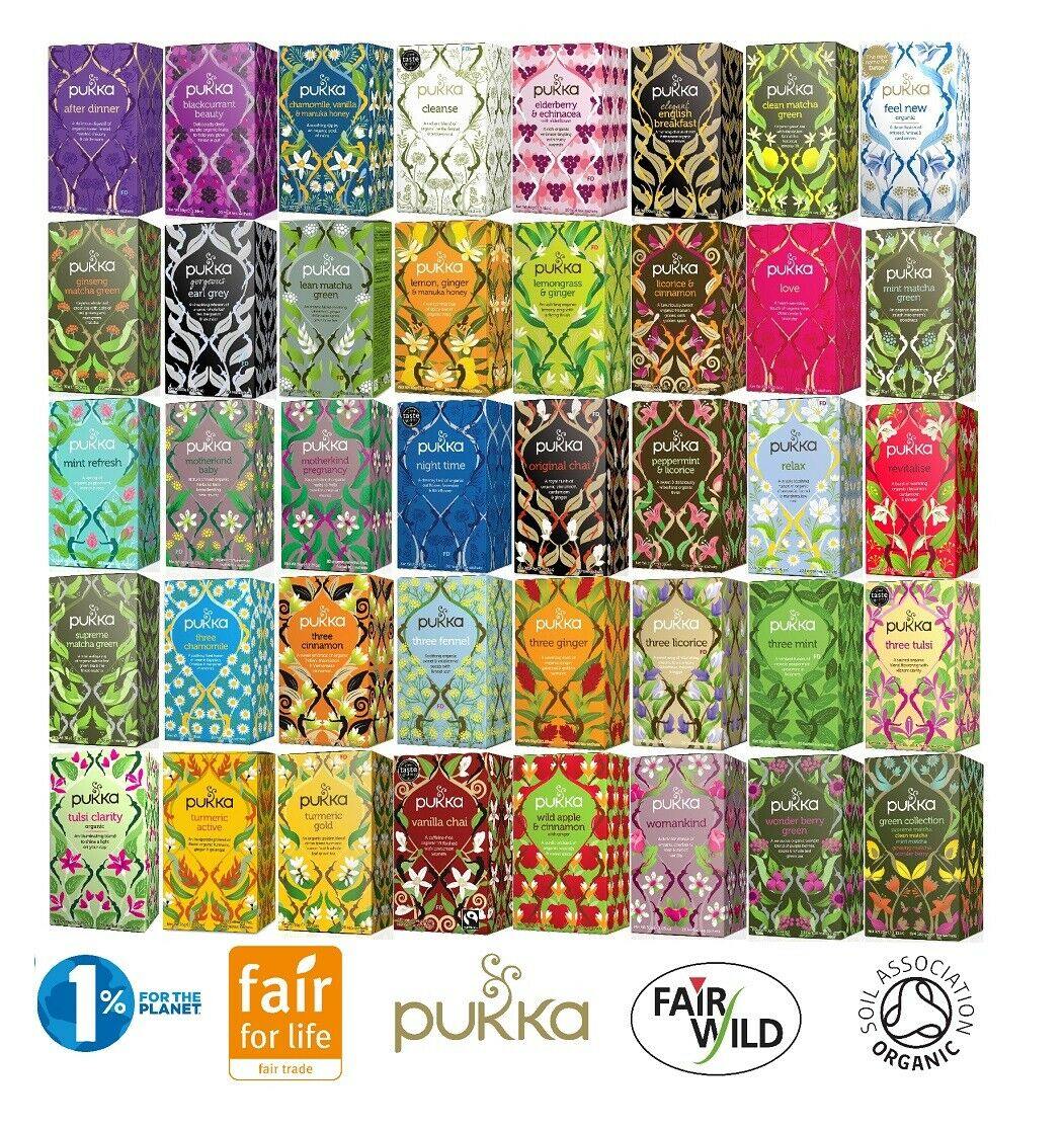 Pukka Organic Herbal  Tea Bags, Popular Selection - AB GROCERIES
