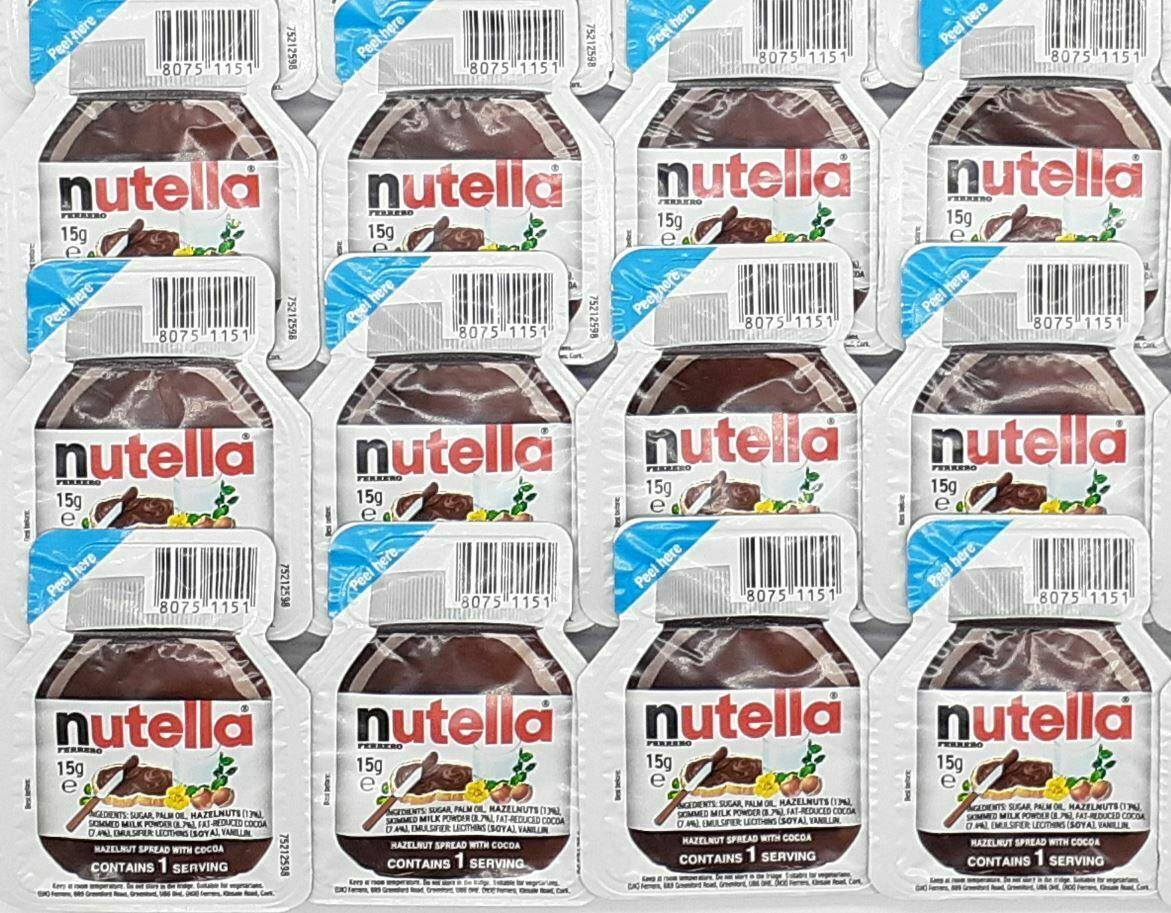 Nutella Spread Chocolate Hazelnut Cocoa 15g Mini Packs - AB GROCERIES