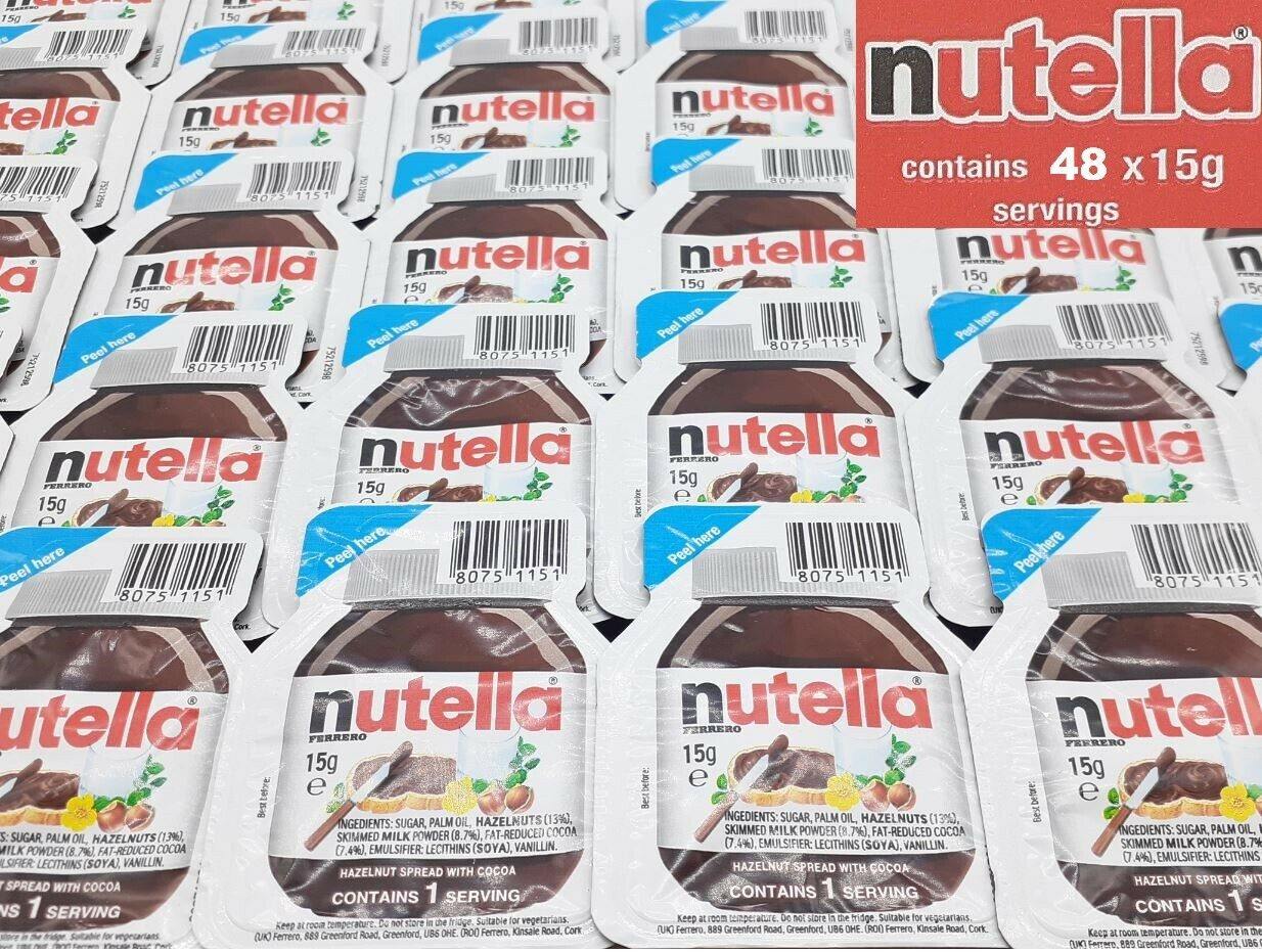 Nutella Spread Chocolate Hazelnut Cocoa 15g Mini Packs - AB GROCERIES