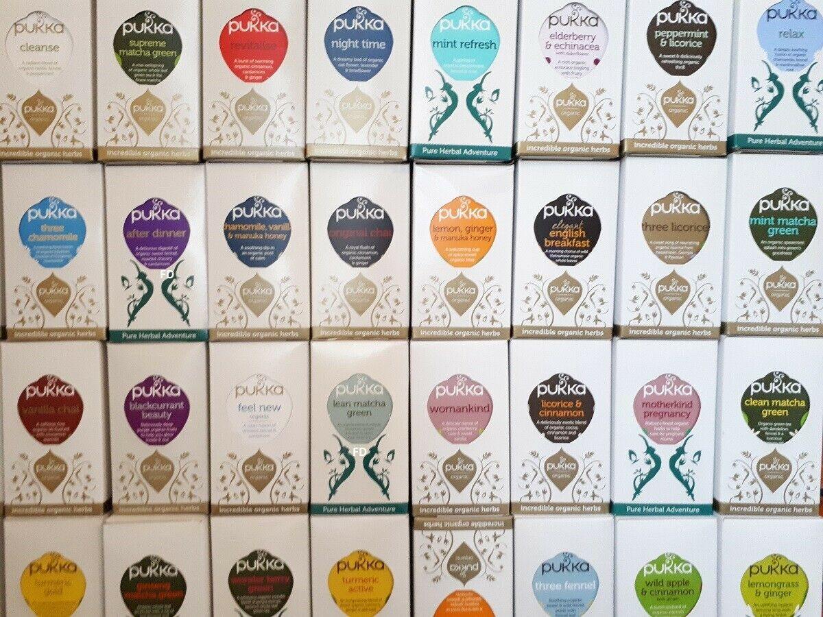 Pukka Organic Herbal  Tea Bags, Popular Selection - AB GROCERIES