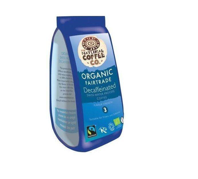 Organic Decaffeinated Whole Bean Coffee Swiss Water Processed 908g Free Delivery - AB GROCERIES