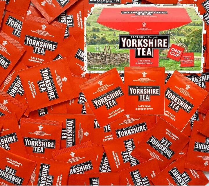 Yorkshire Tea Individually Wrapped One Cup Tea Bags - AB GROCERIES