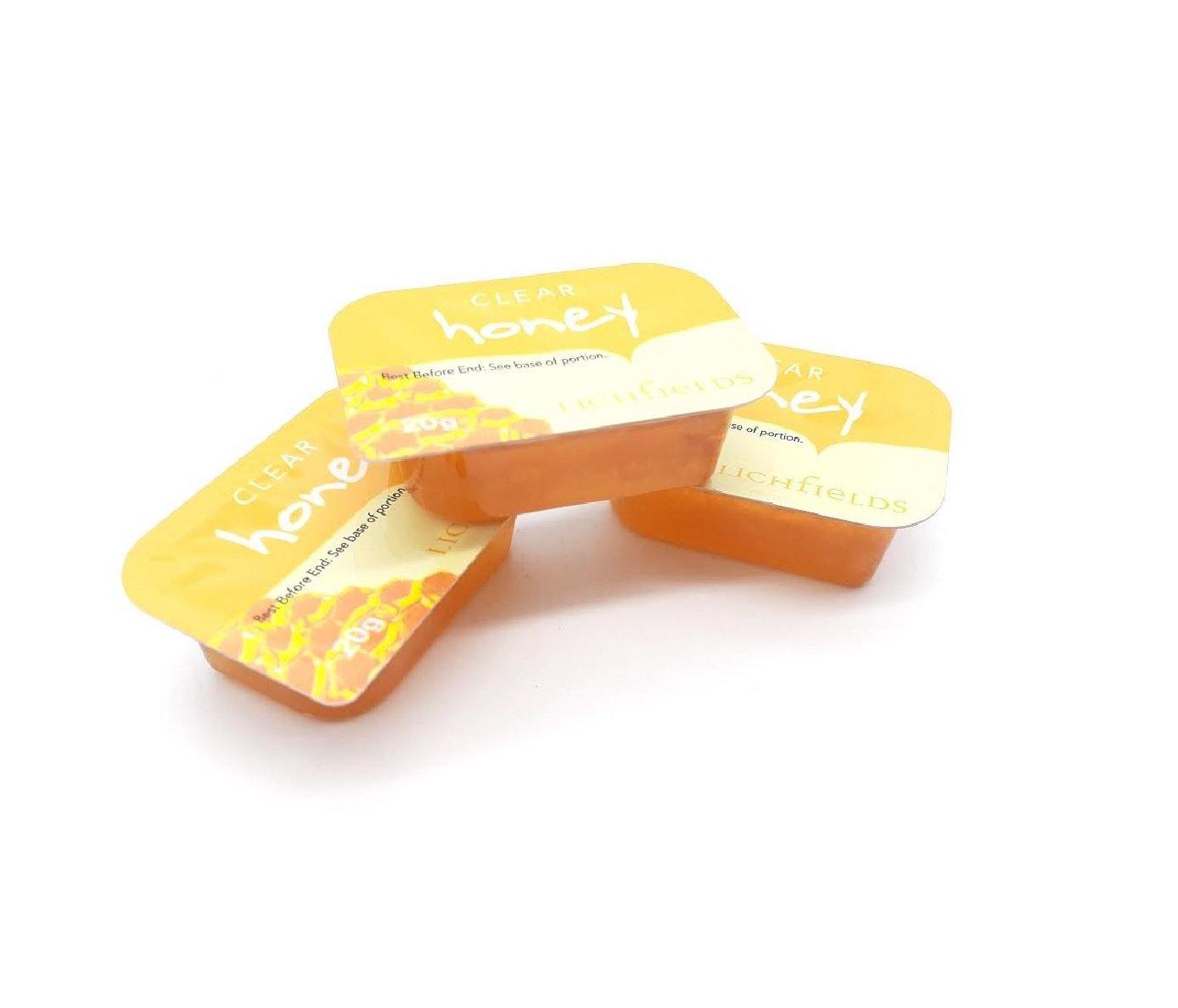 Liechfields Clear Honey Individual Single 20g Portions - AB GROCERIES