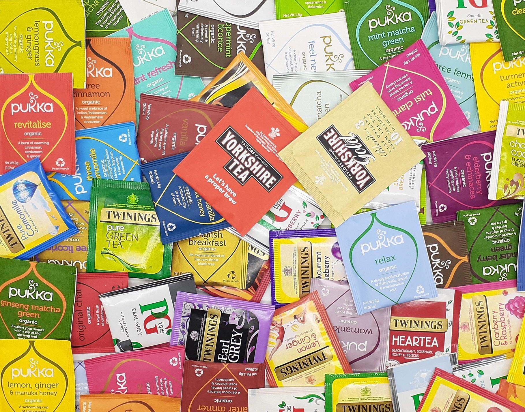 Assorted Tea Bags Individually Wrapped Mix Hamper Set Box Gift - AB GROCERIES