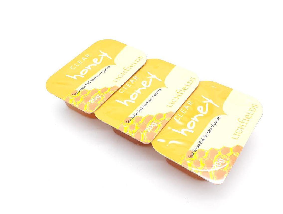 Liechfields Clear Honey Individual Single 20g Portions - AB GROCERIES