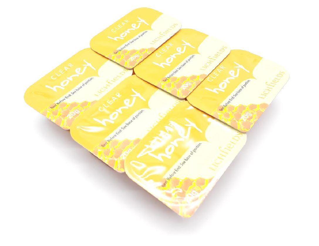 Liechfields Clear Honey Individual Single 20g Portions - AB GROCERIES