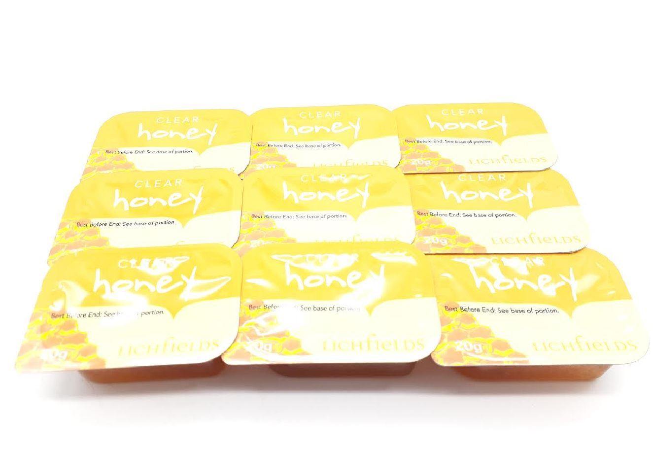 Liechfields Clear Honey Individual Single 20g Portions - AB GROCERIES