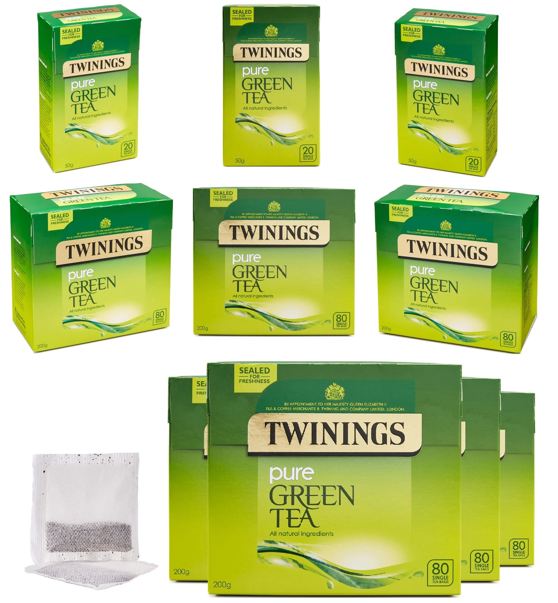 Twinings Foil Sealed Teabags Popular Classic Flavoured Selection Variety Pack UK