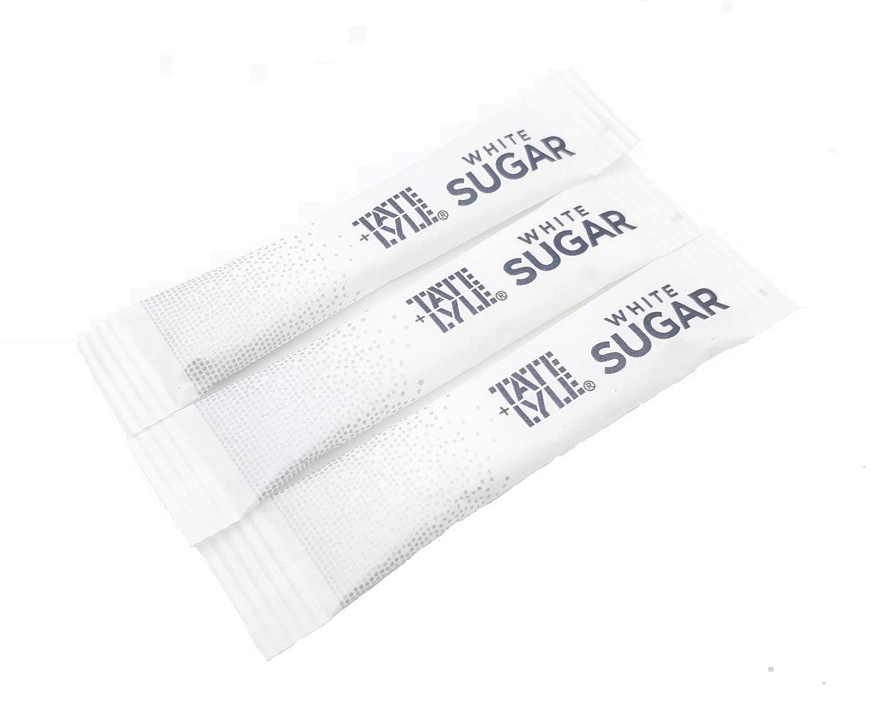 Tate & Lyle Sugar Individual Sticks Sachets White and Brown Demerara Granulated - AB GROCERIES